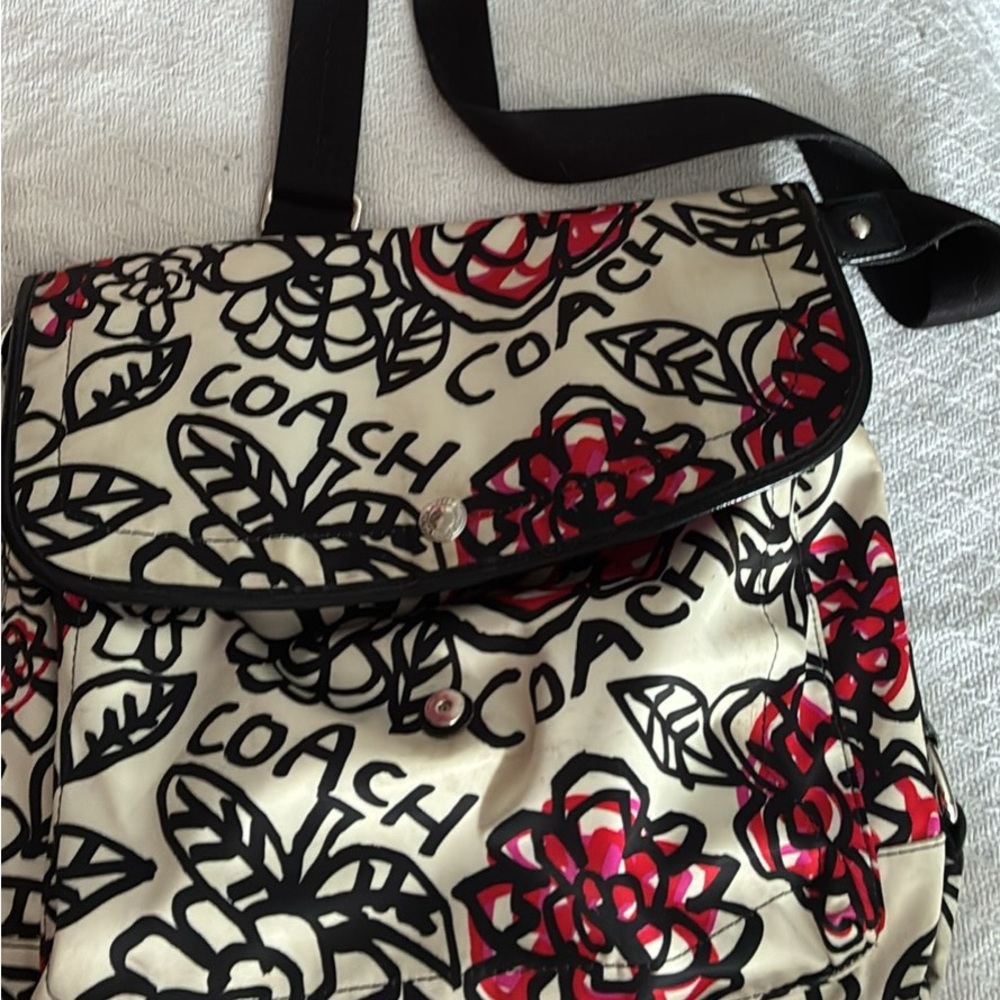 Coach poppy Floral Shoulder Bag